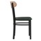 Flash Furniture Green Vinyl Seat Dining Chair with Natural Wood Back XU-DG6V5GNV-NAT-GG - alternate 9